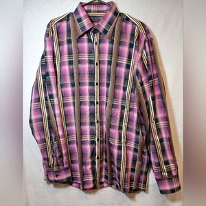 Jack Lipson Signature Long Sleeve Button up Large  Dress Shirt